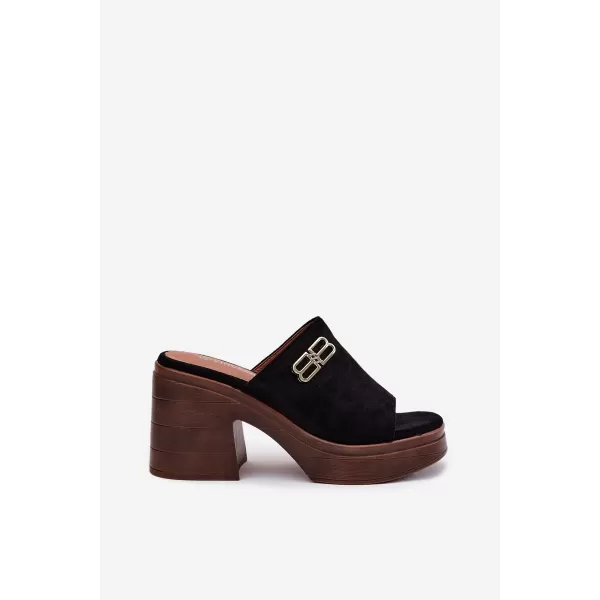  Dámské pantofle VINCEZA 17400 BLACK 