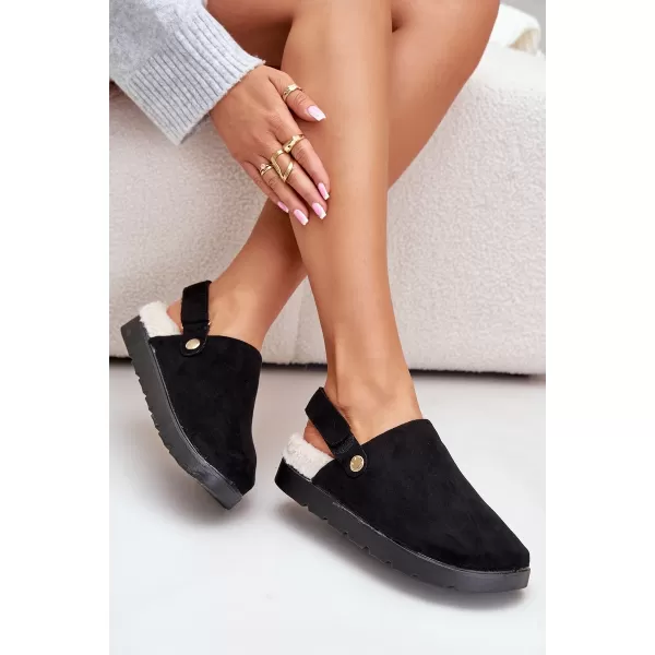  Dámské pantofle BOTO LINNEOLA 34719 BLACK 