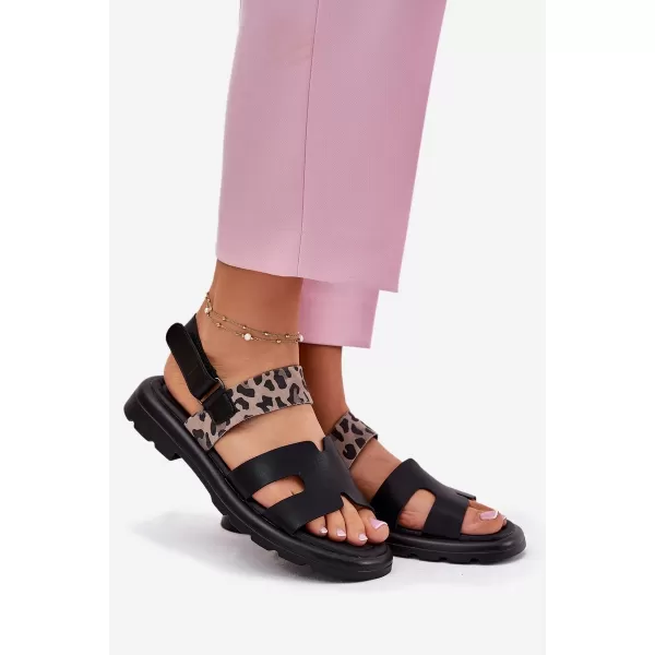  Dámské sandály VINCEZA 66780 BLACK 