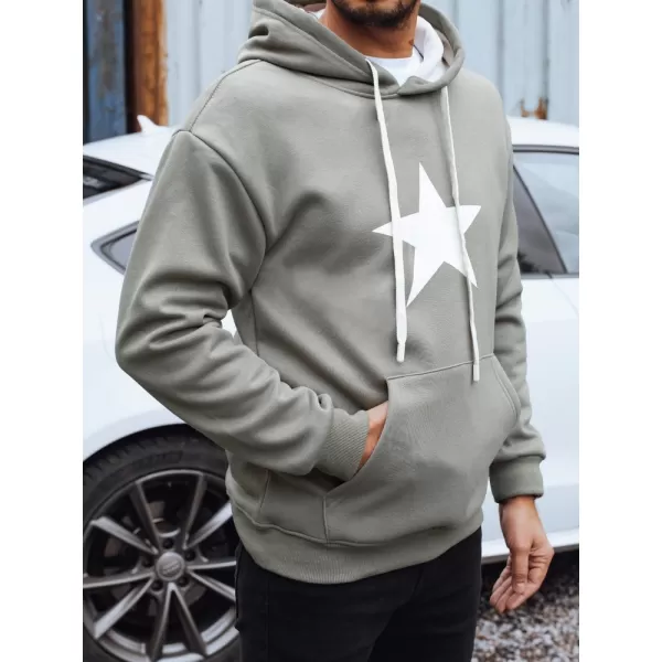  Pánská mikina DSTREET KHAKI 