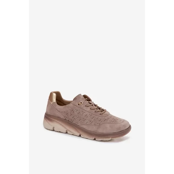  Dámské tenisky SERGIO LEONE SP-002 BROWN 