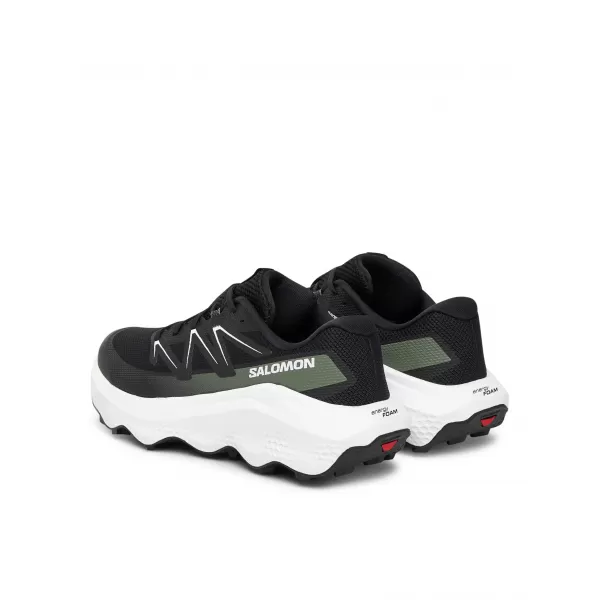  Pánské boty SALOMON ULTRA FLOW 2 L47883500 BLACK/WHITE/AGAVE GREEN 