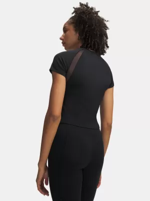 Dámské triko UNDER ARMOUR MOTION MESH SS 6011045-001 ČERNÁ