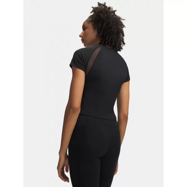  Dámské triko UNDER ARMOUR MOTION MESH SS 6011045-001 ČERNÁ 