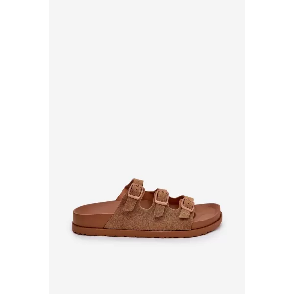  Dámské pantofle BOTO ULIRI 36079 CAMEL 