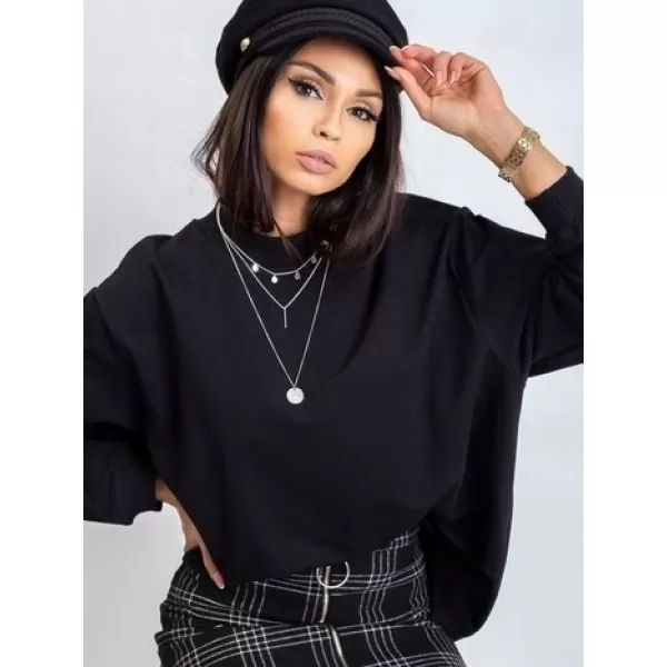  Dámská mikina BASIC FEEL GOOD RV-BL-5185.82P NOIRE 