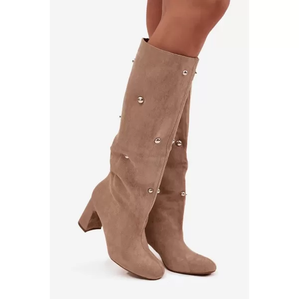  Dámské kozačky BOTO LUCINDA 40118 KHAKI 