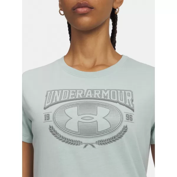  Dámské triko UNDER ARMOUR W VARSITY SS 6010592-477 MODRÁ 