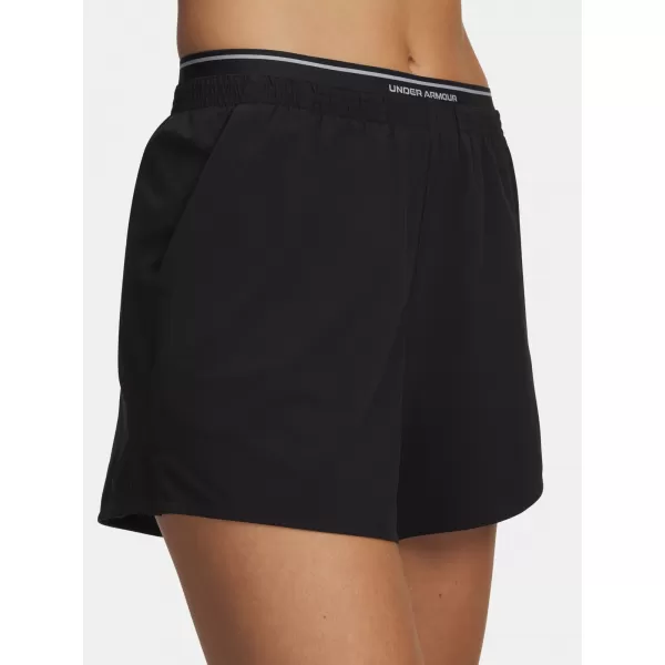  Dámské kraťasy UNDER ARMOUR UA VANISH WOVEN 5IN SHORTS 6009966-008 ČERNÁ 