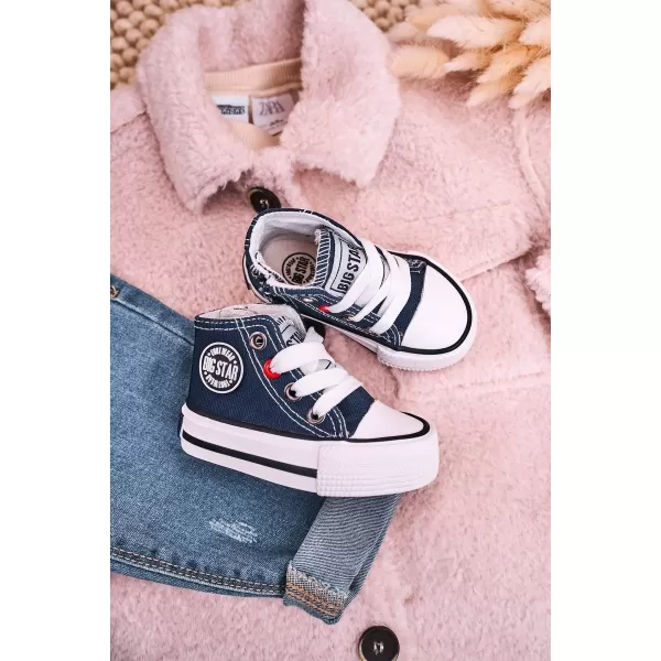  Dětské tenisky BIG STAR HH374189 NAVY 