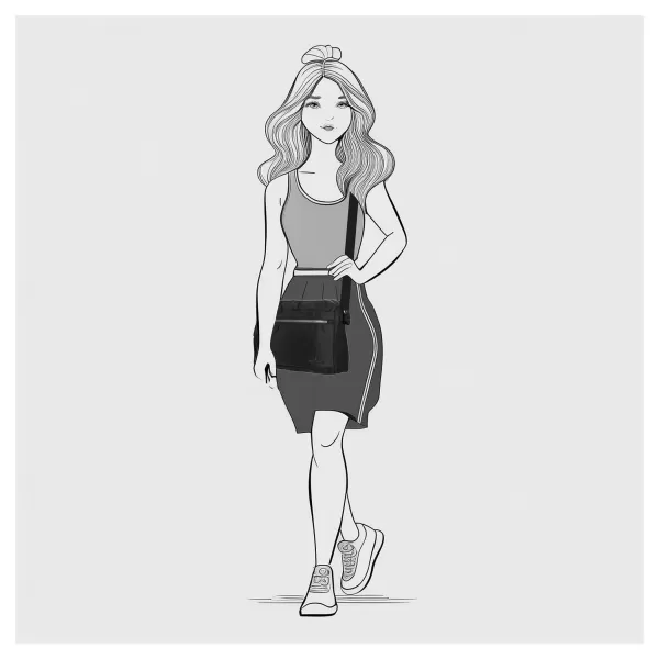  Taška Enrico Benetti Janice 66768 BLACK 