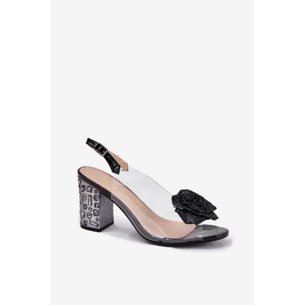  Dámské sandály D&A MR51-702 BLACK 