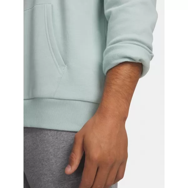  Pánská mikina UNDER ARMOUR RIVAL FLEECE LOGO HD 1379758-477 MODRÁ 