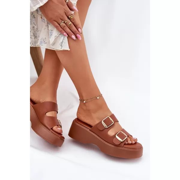  Dámské pantofle BOTO NITARELIA 37525 CAMEL 