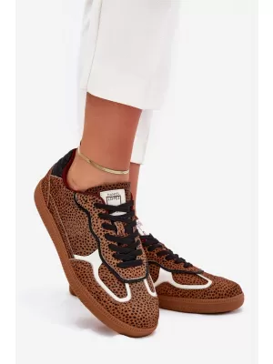 Dámské tenisky LOPEZ JUST DARE SS2D4016 BROWN/BEIGE