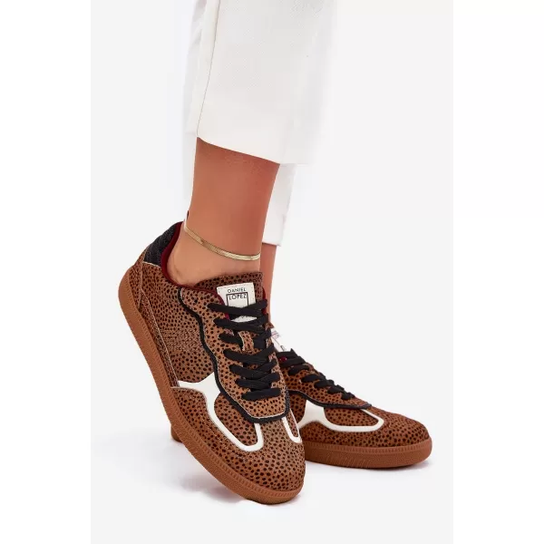  Dámské tenisky LOPEZ JUST DARE SS2D4016 BROWN/BEIGE 