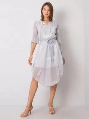 Dámské šaty LAKERTA LK-SK-508085.77P LIGHT GREY