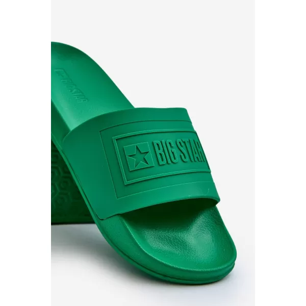  Pánské žabky BIG STAR NN174650 GREEN 
