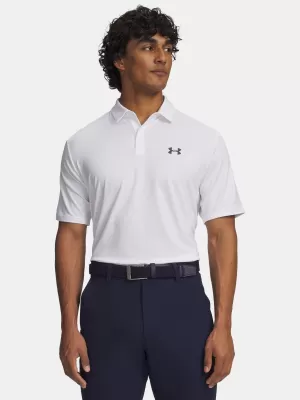 Pánské triko UNDER ARMOUR UA MATCHPLAY POLO 6009799-100 BÍLÁ