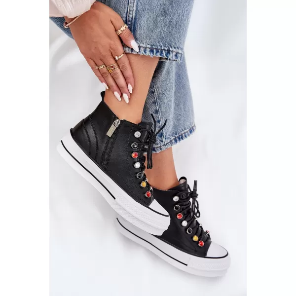  Dámské boty GOE RR2N4101 BLACK 