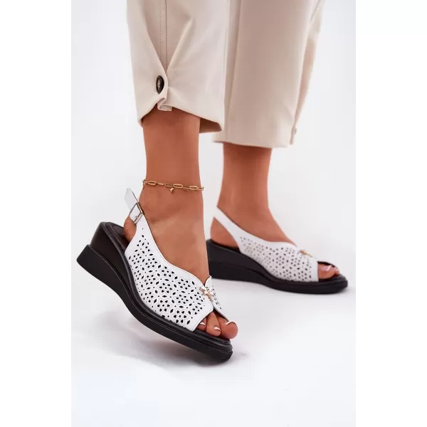  Dámské sandály VINCEZA 79529 WHITE 