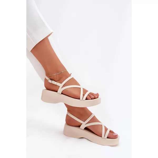  Dámské sandály BOTO CIVARA 38254 BEIGE 