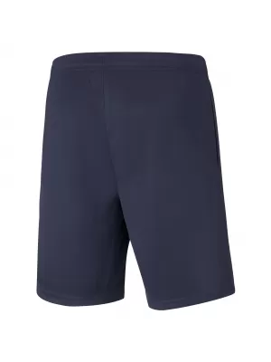 Pánské kraťasy PUMA TEAMRISE TRAINING SHORTS 657336_06 PEACOAT/PUMA WHITE