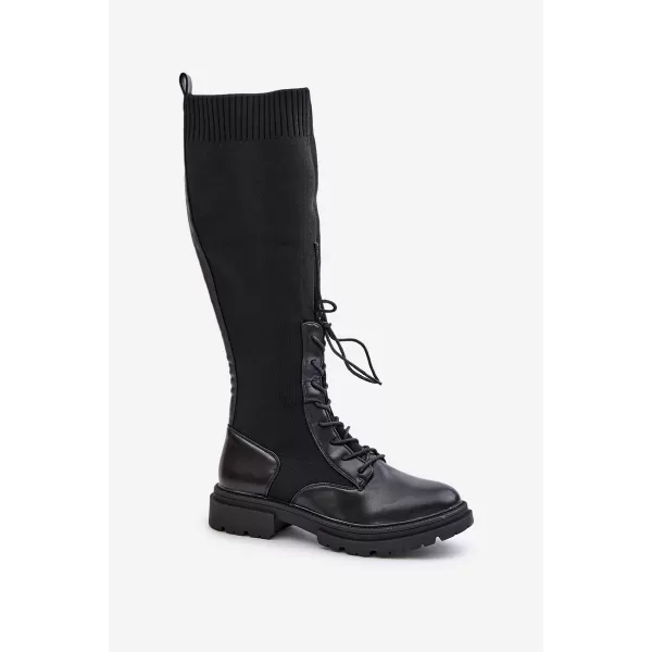  Dámské kozačky BOTO IRANEL 34803 BLACK 