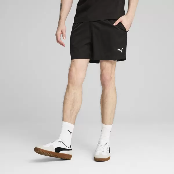 Pánské kraťasy PUMA ESS WOVEN SHORTS 682602_01 PUMA BLACK 