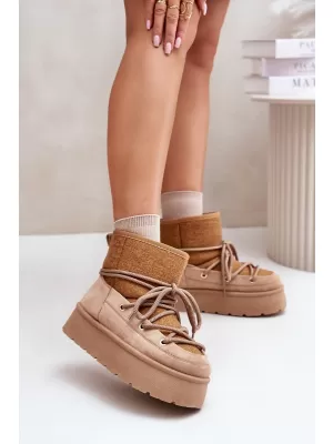 Dámské sněhule BOTO MAVORA 34284 KHAKI
