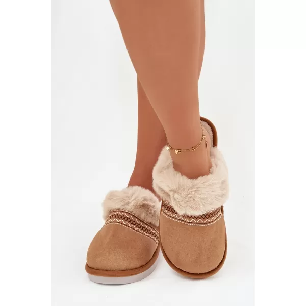  Dámské pantofle BOTO DEVIANNE 40782 BROWN 