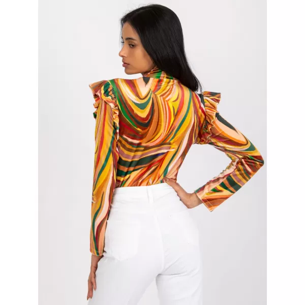  Dámská halenka ITALY MODA DHJ-BZ-6533C.90 DARK YELLOW 