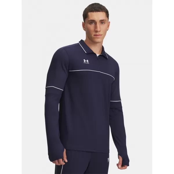  Pánská mikina UNDER ARMOUR UA M CHALLENGER TRAINING QZ 6004043-410 MODRÁ 