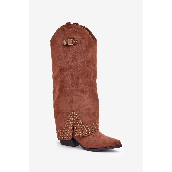  Dámské kozačky BOTO IVELIRI 35105 CAMEL 