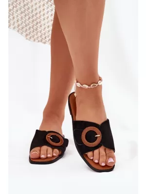 Dámské pantofle BOTO LANONI 37772 BLACK