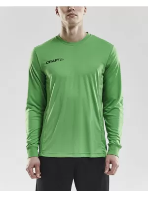 Pánský brankářský dres s dlouhým rukávem CRAFT TW Squad Go GK LSL Jersey M ŘEMESLNÁ ZELENÁ
