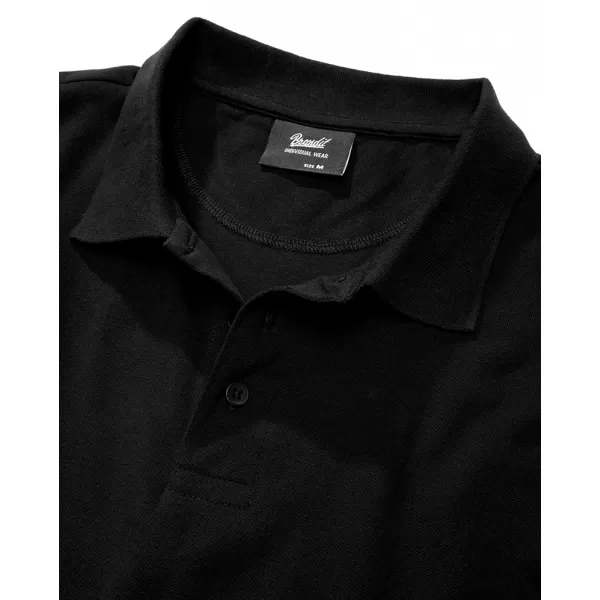  Pánské triko s límečkem BRANDIT 4215 BLACK 