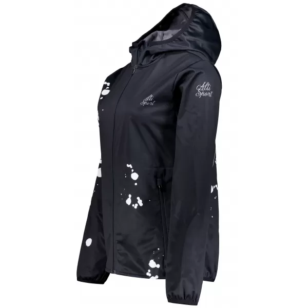  Dámská softshellová bunda premium ALTISPORT VOJ/ALW077JACK01 ČERNÁ 
