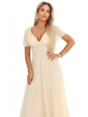 Dámské šaty NUMOCO 635-9 BÉŽOVÁ
