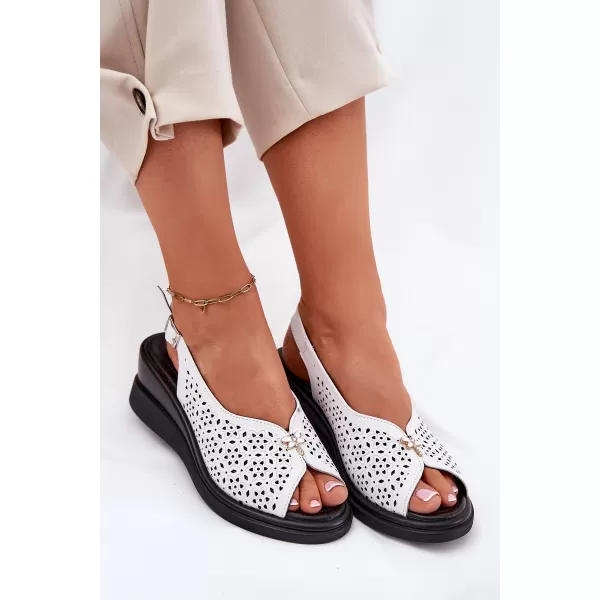  Dámské sandály VINCEZA 79529 WHITE 