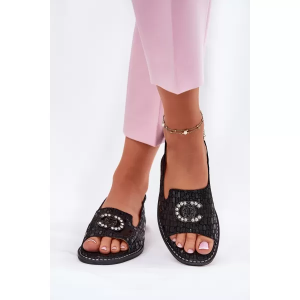  Dámské sandály S.BARSKI KV51-096 BLACK 