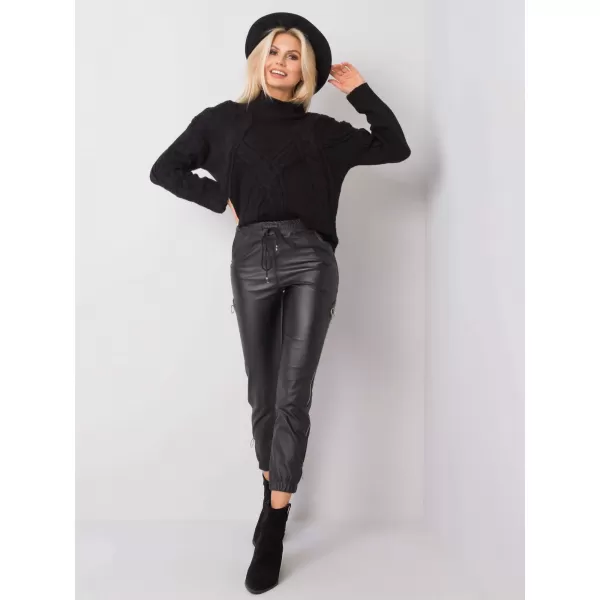  Dámské kalhoty ITALY MODA DHJ-SP-3730.11 NOIRE 