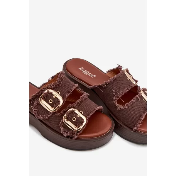  Dámské pantofle BOTO RENELISSE 41325 BROWN 
