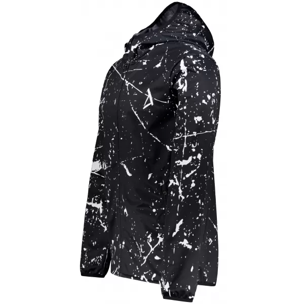  Pánská softshellová bunda premium ALTISPORT VOJ/ALM034JACK01 ČERNÁ 