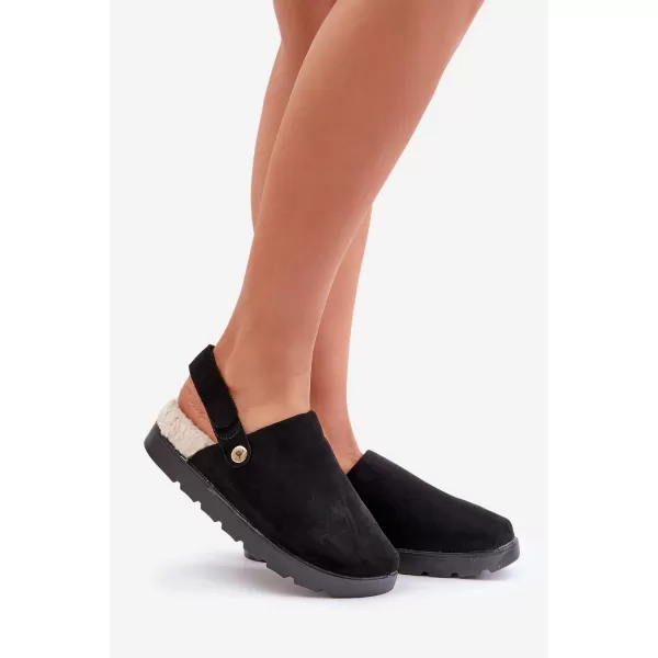  Dámské pantofle BOTO LINNEOLA 34719 BLACK 