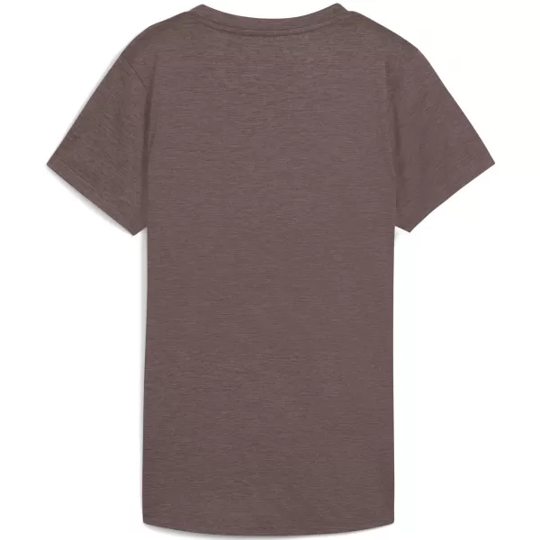  Dámské triko PUMA W TAD ESSENTIAL HEATHER TEE 525891-88 RAISIN HEATHER 
