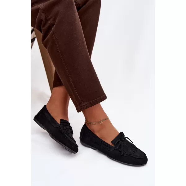  Dámské mokasíny BOTO JANELISSE 41308 BLACK 