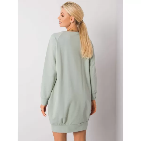  Dámské šaty BASIC FEEL GOOD RV-TU-5184.93P PISTACHIO 