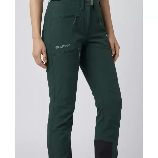 Dámské kalhoty HUSKY KABUKI L DARK GREEN 