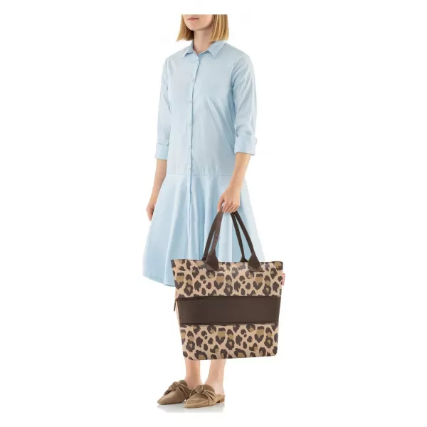  Dámská taška Reisenthel Shopper E1 LEO MACCHIATO 